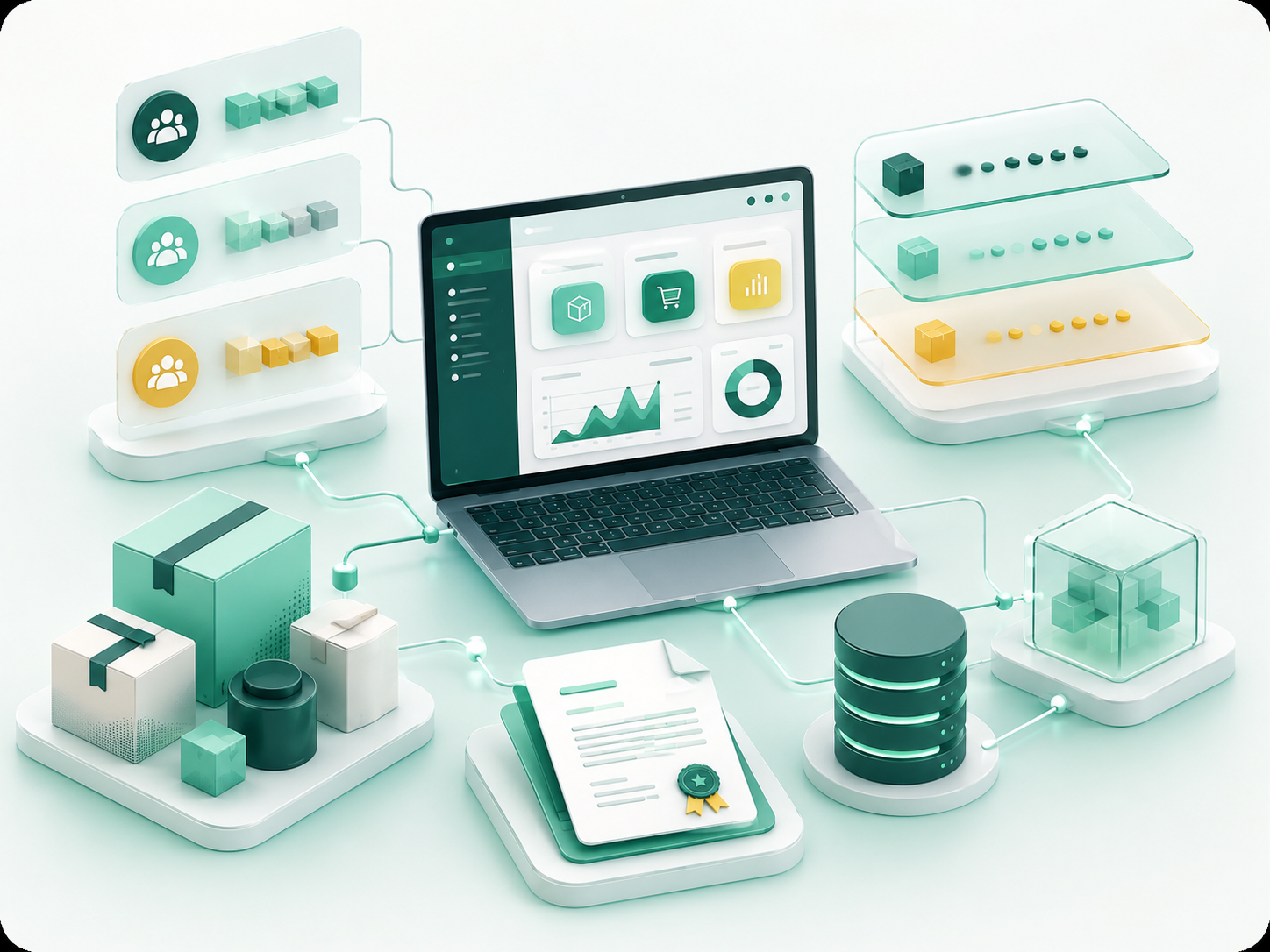Módulo B2B Moovin para Indústrias e Distribuidoras: grupos de clientes, tabelas de preço e integração com ERP