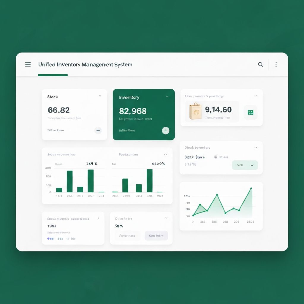 Dashboard de estoque unificado Moovin